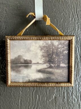 ✨NEW🌳My Texas House Gold Framed Landscape Wall Art🖼️
